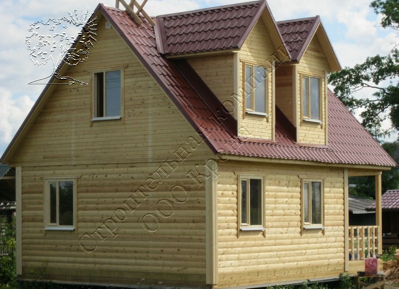 Усадка деревянного дома из бруса. Страшна ли она? 